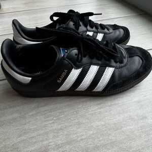 Adidas Black and White Sneakers